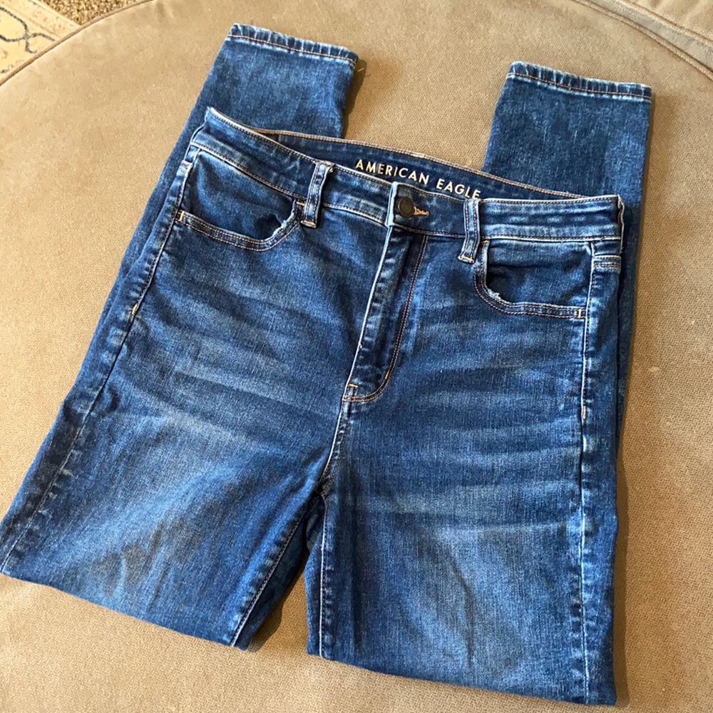 AE Super Hi-Rise Jegging 8 Short